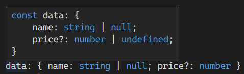 data type before