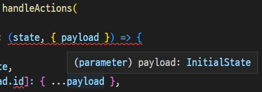 reducer type error