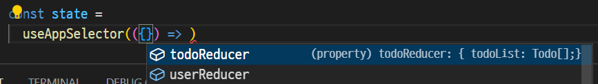 selector type infer