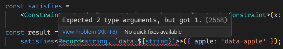 partial type param error