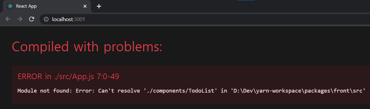 react-start-error
